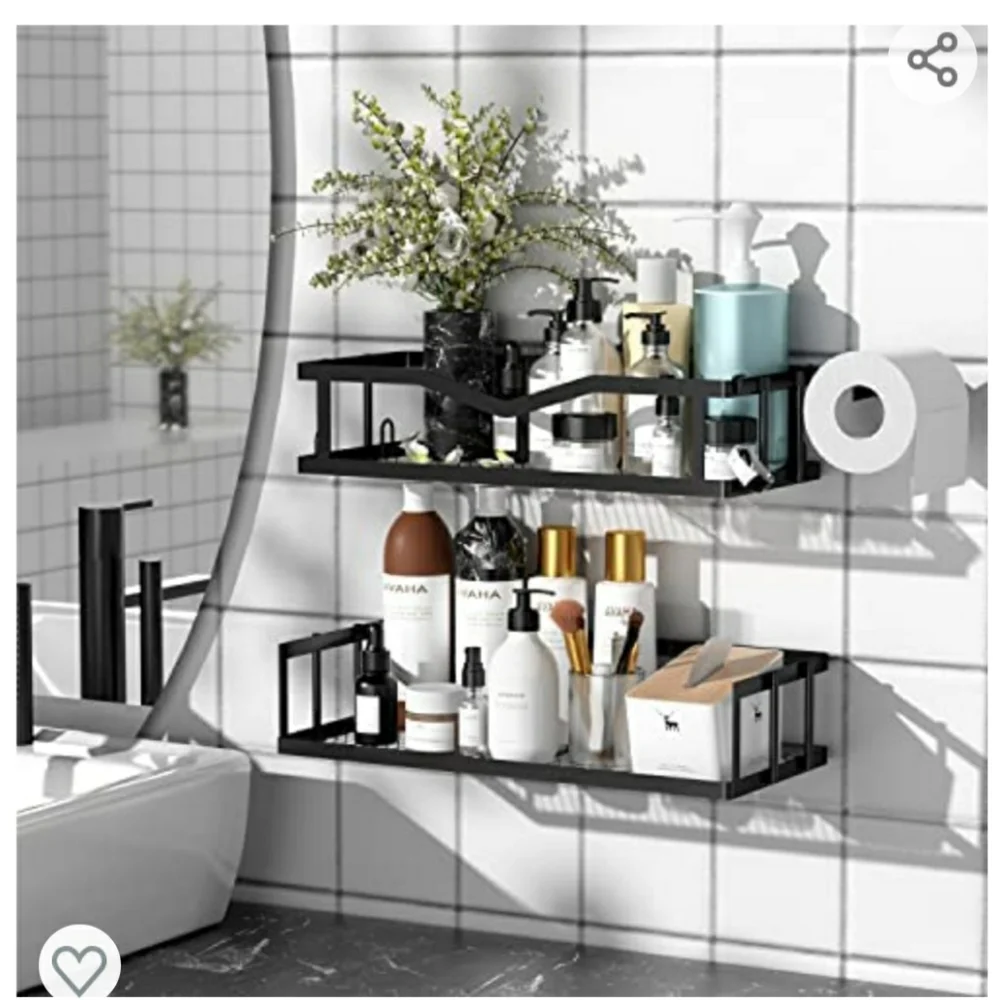 Over the toilet organizer